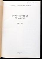 KSH: Statisztikai évkönyv 1949-1955. Bp., 1957 KSH. Egészvászon kötésben.