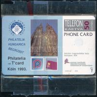 1993-1994 Coca-Cola Light és "Dinós" 50 egységes, bontatlan telefonkártyák