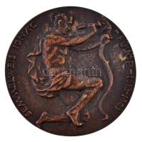 ~1960. "Semmelweis Ignác Fülöp 1818-1863" Br emlékérem (70mm) T:2,2-