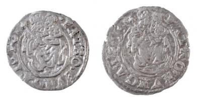 1613K-B Denár Ag II. Mátyás (0,73g) + 1615K-B Denár Ag II. Mátyás (0,45g) T:2 Hungary 1613K-B Denar Ag Matthias II (0,73g) + 1615K-B Denar Ag Matthias II (0,45g) C:XF Huszár: 1140.,1141 Unger II.: 869.,870
