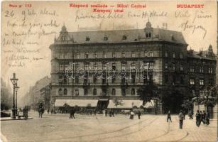 1904 Budapest VII. Kerepesi út (Rákóczi út), Központi szálloda (EB)