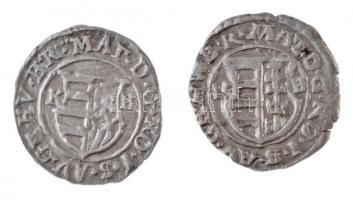 1615K-B Denár Ag "II. Mátyás" (0,61g) + 1616K-B Denár Ag "II. Mátyás" (0,42g) T:...