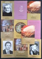 cca 1980 10 db Opera műsorfüzet: Verdi: Requiem, Parsifal, Figaro házassága, stb. Tűzött papírkötésben, jó állapotban.