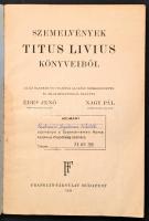 Szemelvények M. Tullius Cicero leveleiből és bölcseleti műveiből a gimnáziumok és leánygimnáziumok V...