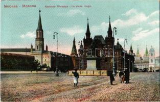 Moscow, Moscou; La place rouge / Red Square