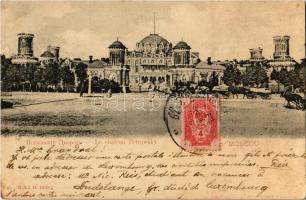 1905 Moscow, Moscou; Le chateau Petrowsky / Petrovsky (Petroff) Palace. TCV card (EK)