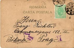 1898 (Vorläufer!) Bucharest, Bucuresti, Bucuresci; Ministerul de Finante, Din Calea Victoriei / Fina...