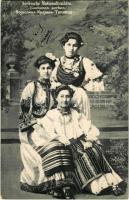 1919 Serbische Nationaltrachten / Costumes serbes / Serbian folk costumes, folklore