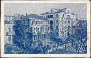 cca 1920 Venezia-Lido fényképes hotelreklám (Hôtel Villa Urania, stb.)