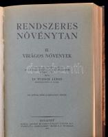 Dr. Tuzson János:  Rendszeres növénytan. I-II. kötet. I. kötet: Általános rész és virágtalan növénye...