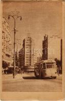 Beograd, Belgrád, Belgrade; street, trolleybus (EK)