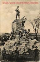 1914 Beograd, Belgrád, Belgrade; Monument du Vojvoda Kara-George dans le Kalemegdan / monument in the fortress