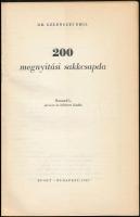 Dr. Gelenczei Emil: 200 megnyitási sakkcsapda. Bp., 1967, Sport. Harmadik, javított és bővített kiad...