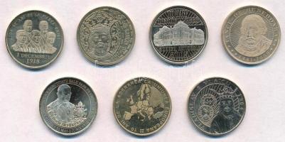 Románia 2011-2019. 50b Ni-sárgaréz (7x) T:1,1-
Romania 2011-2019. 50 Bani Ni-Brass (7x) C:UNC,AU