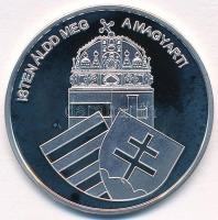 DN "Nemzetünk nagyjai - Mátyás király" Ag emlékérem tanúsítvánnyal (10,37g/0.999/35mm) T:P...