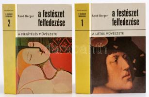 René Berger: A festészet felfedezése 1-2. 1. kötet: A látás művészete. 2. kötet: A megítélés művészete. Bp.,1977, Gondolat. Második kiadás. Kiadói papírkötés, kissé sérült kiadói papírtokban.