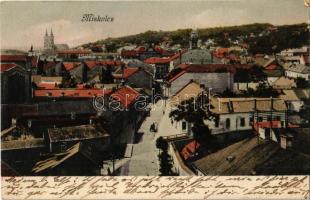 1905 Miskolc, látkép zsinagógával (EK)