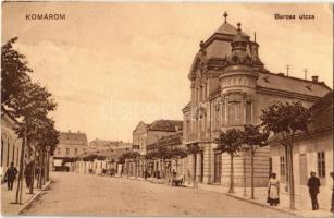 1913 Komárom, Komárno; Baross utca. Kiadja Czike Dénes / street view (EK)