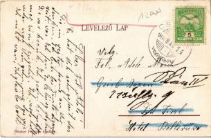 1908 Ottóvölgy, Ompitál, Dolany; Szent Leonhard kápolna, Fő utca, Pálfy János erdészlak. Neuber Fere...