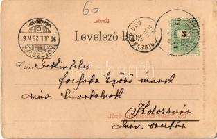 1899 Libetbánya, Libethen, Lubietová; Árvíz. Kiadja Lechnitzky O. 6. sz. / flood (EK)
