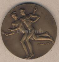 1938. "Budapesti Sportegyesület" Br emlékérem. Szign. Madarassy T:Eredeti díszdobozban!