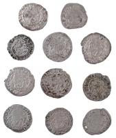 1550-1631. 11db-os vegyes magyar denár tétel, közte I. Ferdinád, Miksa, II. Ferdinánd T:1-,2,2- Hungary 1550-1631. 11pcs of various Denar coins, including Ferdinand I, Maximilian, Ferdinand II C:AU,XF,VF