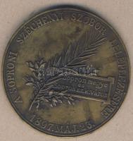 1897. "Széchenyi" nagyalakú Br emlékérem a "soproni Széchenyi szobor leleplezése&quot...