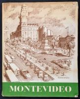 Aspectos de Montevideo. Tomados del Natural por Pierre Fossey. Republica Oriental del Uruguay III. Montevideo, 1958, Publicacion del Concejo Departamental. Spanyol nyelven. Pierre Fossey illusztrációival. Kiadói papírkötés.