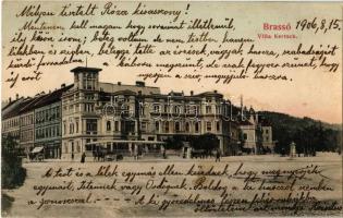 1906 Brassó, Kronstadt, Brasov; Kertsch nyaraló / villa