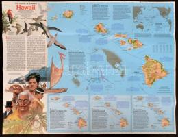 1982-1984 8 db National Geographic melléklet, angol nyelvűek