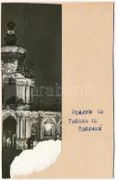 Vienna, Wien, Bécs; Im Modenhaus A. Gerngross, Lichthalle / interior of a fashion shop (r)