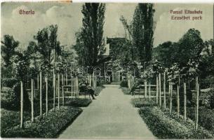Szamosújvár, Gherla; Erzsébet park / Parcul Elisabeta / park (EK)