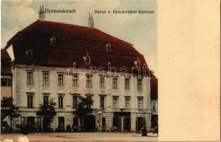 Nagyszeben, Hermannstadt, Sibiu; Báró Samuel von Brukenthal Múzeum / Baron v. Bruckenthal Museum (Rb)