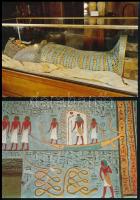 50 db MODERN egyiptomi motívum képeslap: királysírok, szarkofágok.. / 50 modern Egyptian motive post...