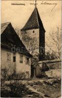 1917 Segesvár, Schässburg, Sighisoara; Altschaessburg / régi őrtorony. Kiadja Fritz Teutsch / old watchtower