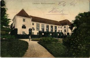 1908 Muraszombat, Murska Sobota; vár (Szapáry kastély). Kiadja Ascher B. és Fia / castle (EK)