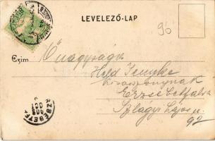 1902 Csap, Cop, Chop; Fő utca, üzlet. Gerő József kiadása / main street, shop (EK)