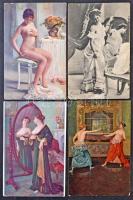 182 db RÉGI motívumlap: hölgyek / 182 pre-1945 motive postcards: ladies