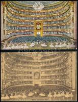 31 db RÉGI motívumlap: táncosok, vegyes minőség / 31 pre-1945 motive postcards: dancers, mixed quali...