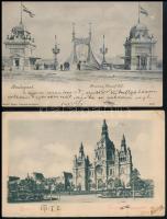Budapest - 11 régi képeslap, sok litho, vegyes minőség / 11 pre-1945 postcards with lithos, mixed qu...
