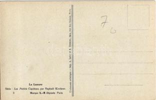 La Luxure. Serie "Les Péchés Capitaux" No. 3. s: Raphael Kirchner