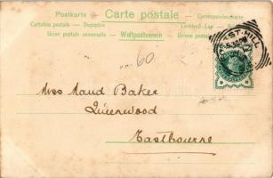 1901 Geisha / Asian style Art Nouveau, litho. Unsigned Raphael Kirchner (fl)