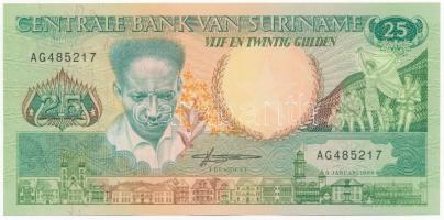 Suriname 1988. 25G T:I  Suriname 1988. 25 Gulden C:UNC Krause 132.b