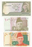 Pakisztán 1976-1984. 10R + 2017. 10R + 20R T:I Pakistan 1976-1984. 10 Rupees + 2017. 10 Rupees + 20 Rupees C:UNC