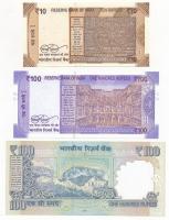 India 2012. 100R + 2017. 10R + 100R T:I
India 2012. 100 Rupees + 2017. 10 Rupees + 100 Rupees C:UNC