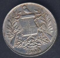 Guatemala 1900. 1/2R T:2/3+