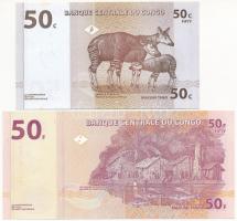 Kongó 1997. 50c + 2013. 50F T:I
Congo 1997. 50 Centimes + 2013. 50 Francs C:UNC