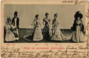 1901 Moden des neunzehnten Jahrhunderts / Fashions of the nineteenth century (EM)
