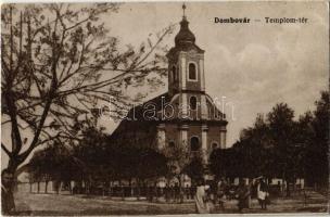 1918 Dombóvár, Templom tér, Római katolikus templom (EK)