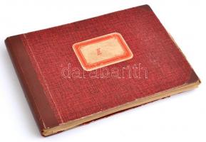 Erotikus és pornográf fotók és illusztrációk gyűjteménye, összesen kb. 80 db, albumba rendezve, külö...